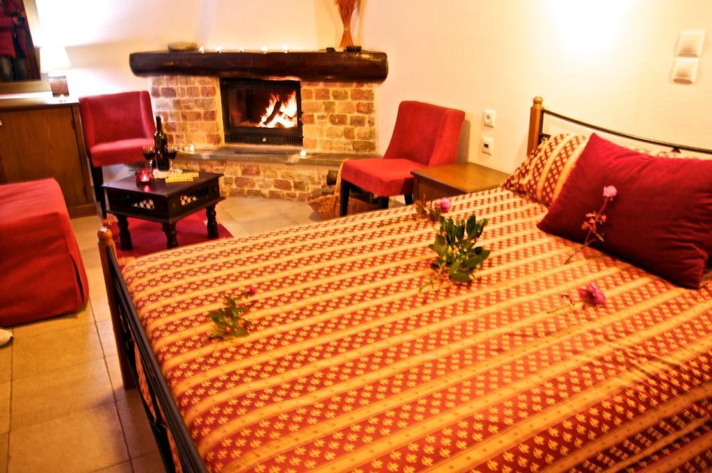 Apartamento Archontiko Papoutsi Mourésion Habitación foto