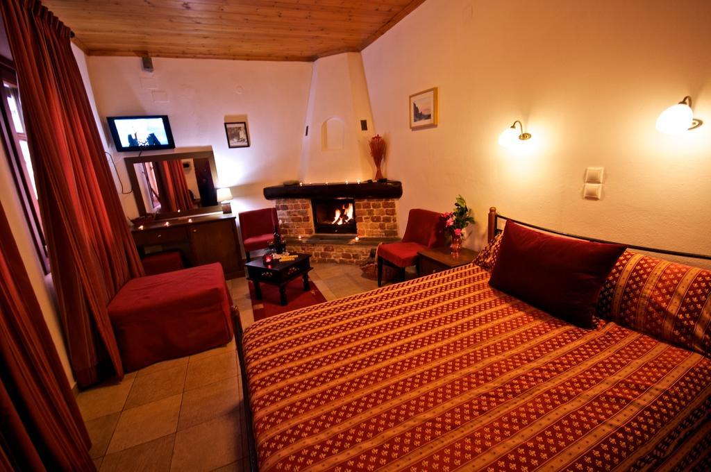 Apartamento Archontiko Papoutsi Mourésion Habitación foto