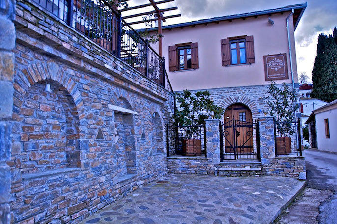 Apartamento Archontiko Papoutsi Mourésion Exterior foto